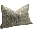 LINEN CUSHION COVER - KHAKI