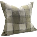 LINEN CUSHION COVER - SAGE