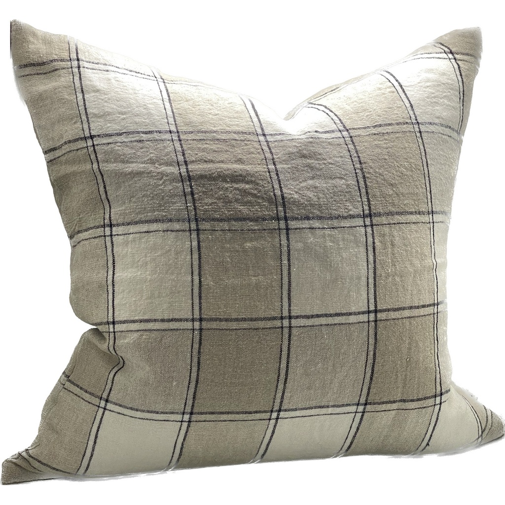 LINEN CUSHION COVER - NATURAL