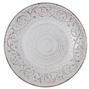 RUSTIC FARE DINNER PLATE - CREAM