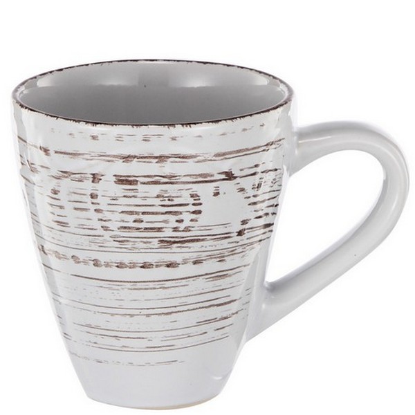RUSTIC FARE  MUG, 14OZ - CREAM