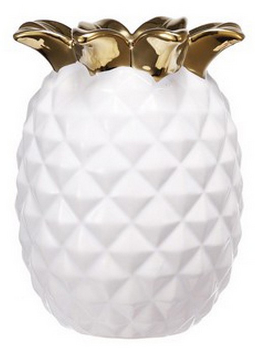 PINEAPPLE VASE - WHITE