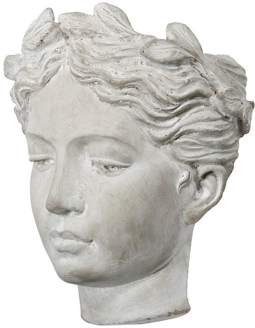 VISAGE CEMENT VASE, SMALL