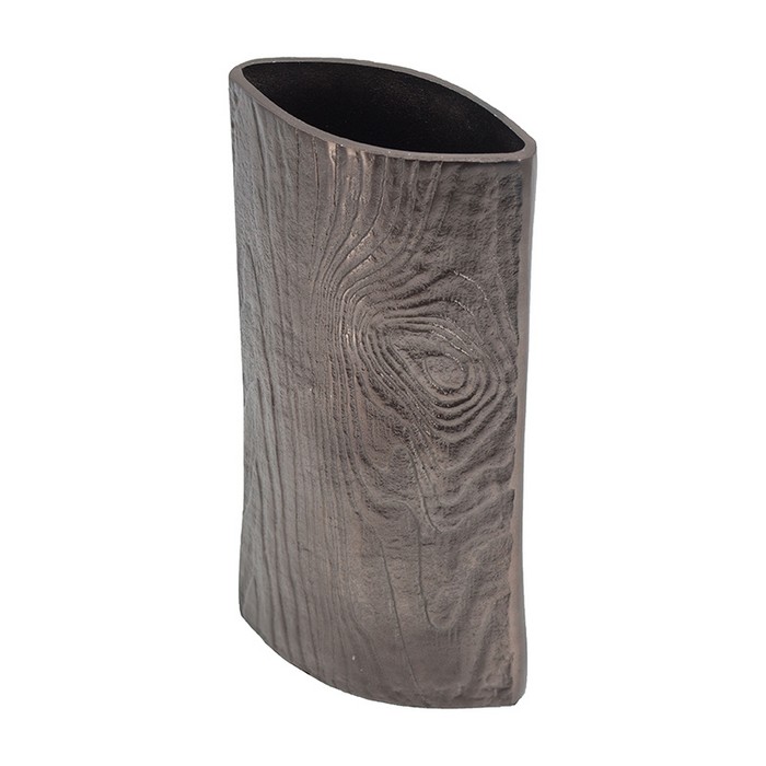 ALU TIMBER EYE VASE,MEDIUM