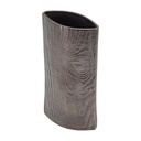 ALU TIMBER EYE VASE,MEDIUM