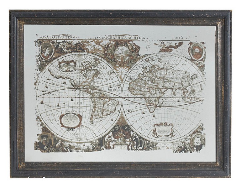 MIRRORED WORLD MAP