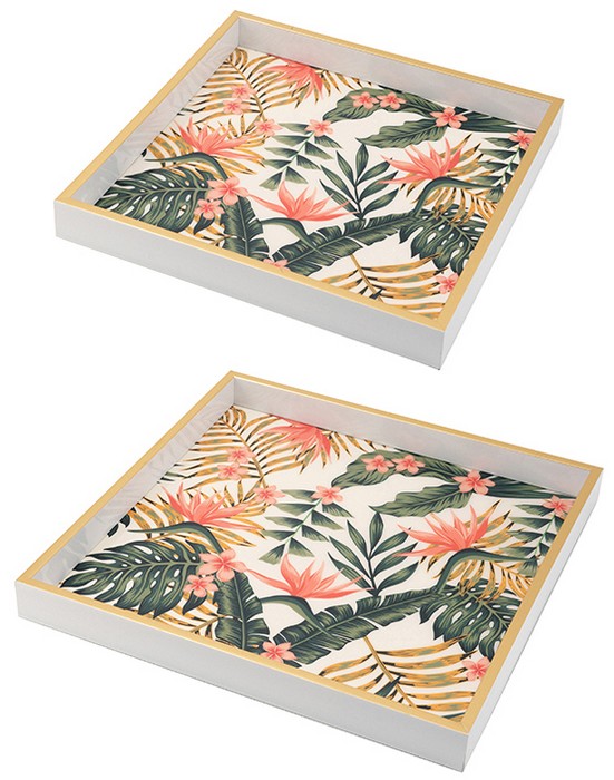 DECROTIVE TRAYS S/2