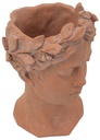 TERRACOTTA VISAGE HEAD PLANTER