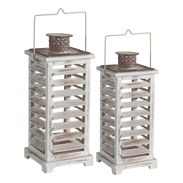 GARDEN LANTERNS S/2