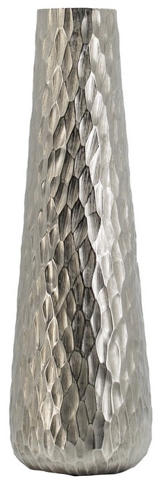 DIMOND TEXTURE ALUMINIUM VASE