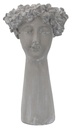 CEMENT HEAD FLOWER VASE