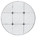ROUND ANTIQUE WALL MIRROR