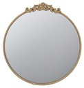 ROUND GOLD MIRROR