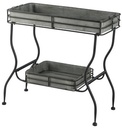 MAGGIE GALVANIZED TRAY TABLE