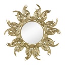 GOLD SUNBURST MIRROR