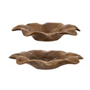 TEAK PLATTERS SET/2