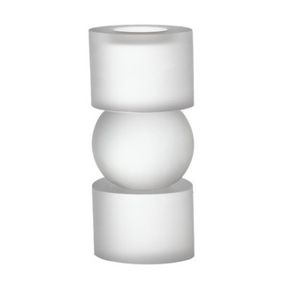 GLASS CANDLE HOLDER