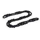 BLACK WOOD BEADS