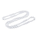 WHITE WOOD BEADS
