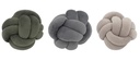 CHANNING SMALL VELVET KNOTS S/3