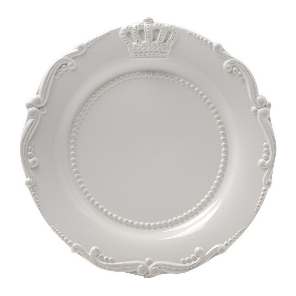 LOUIS CROWN CERAMIC SIDE PLATE