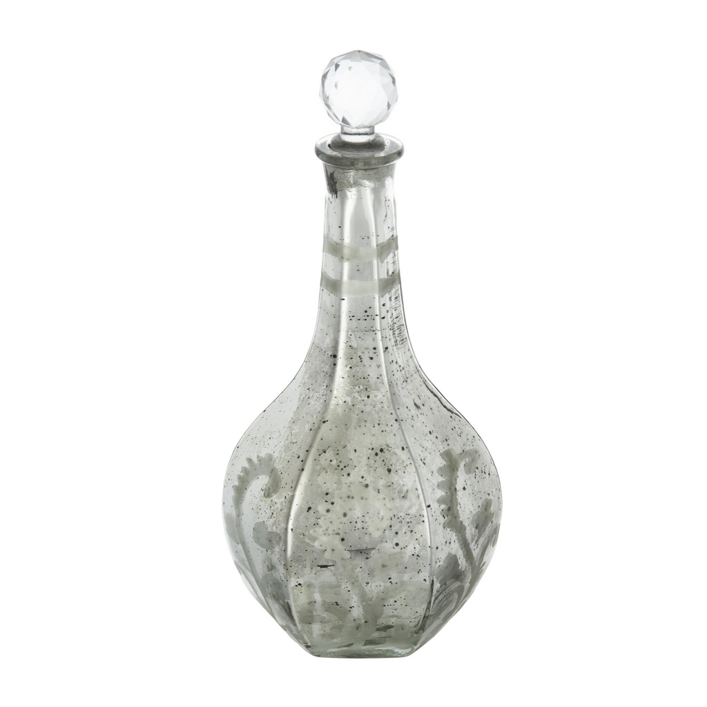 ANTIQUE MIRRORED VASE