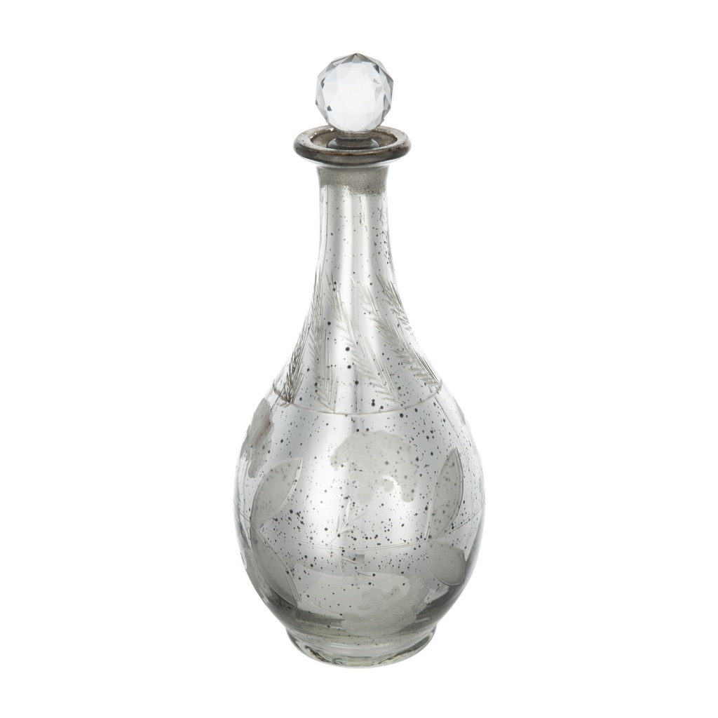 ANTIQUE MIRRORED VASE