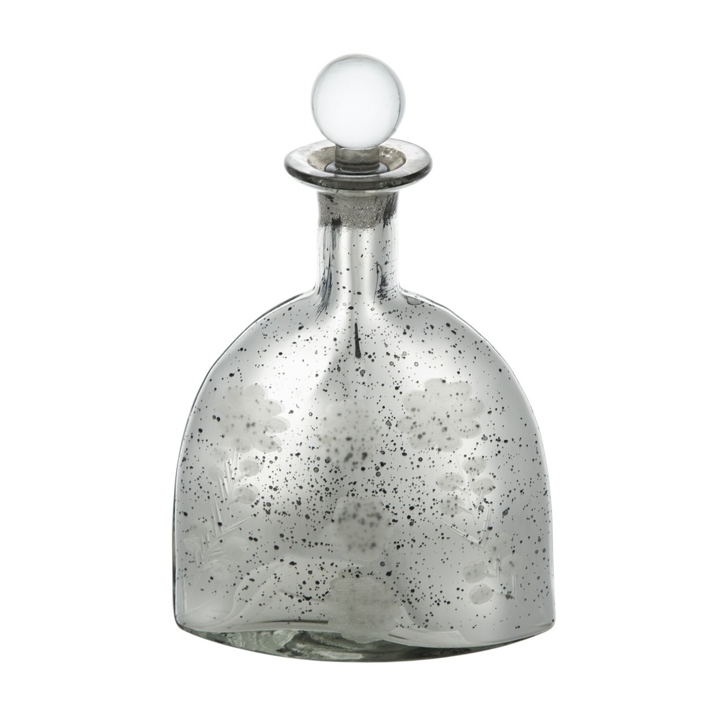 ANTIQUE MIRRORED VASE