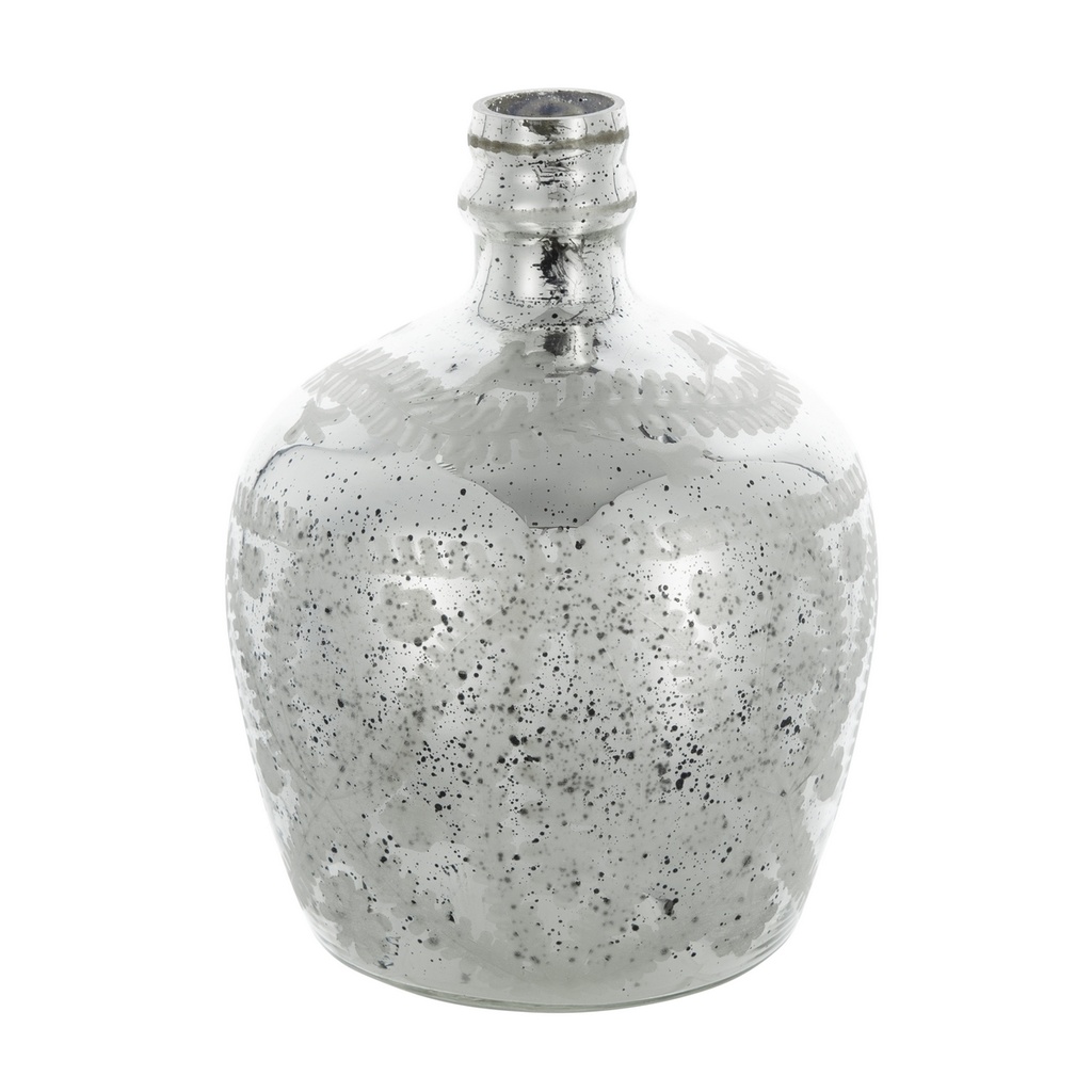 ANTIQUE MIRRORED VASE
