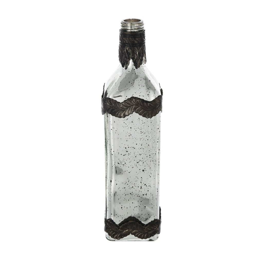ANTIQUE MIRRORED VASE