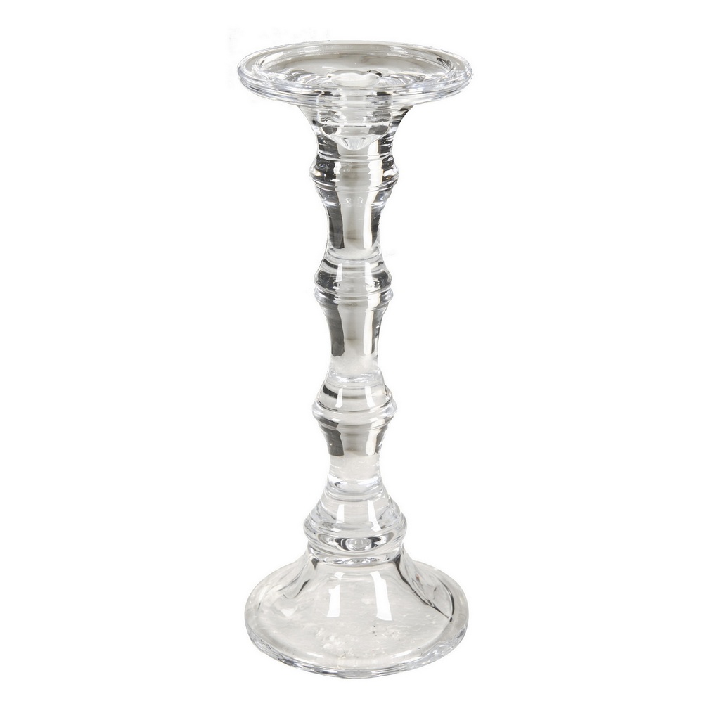 GLASS CANDLE STICK