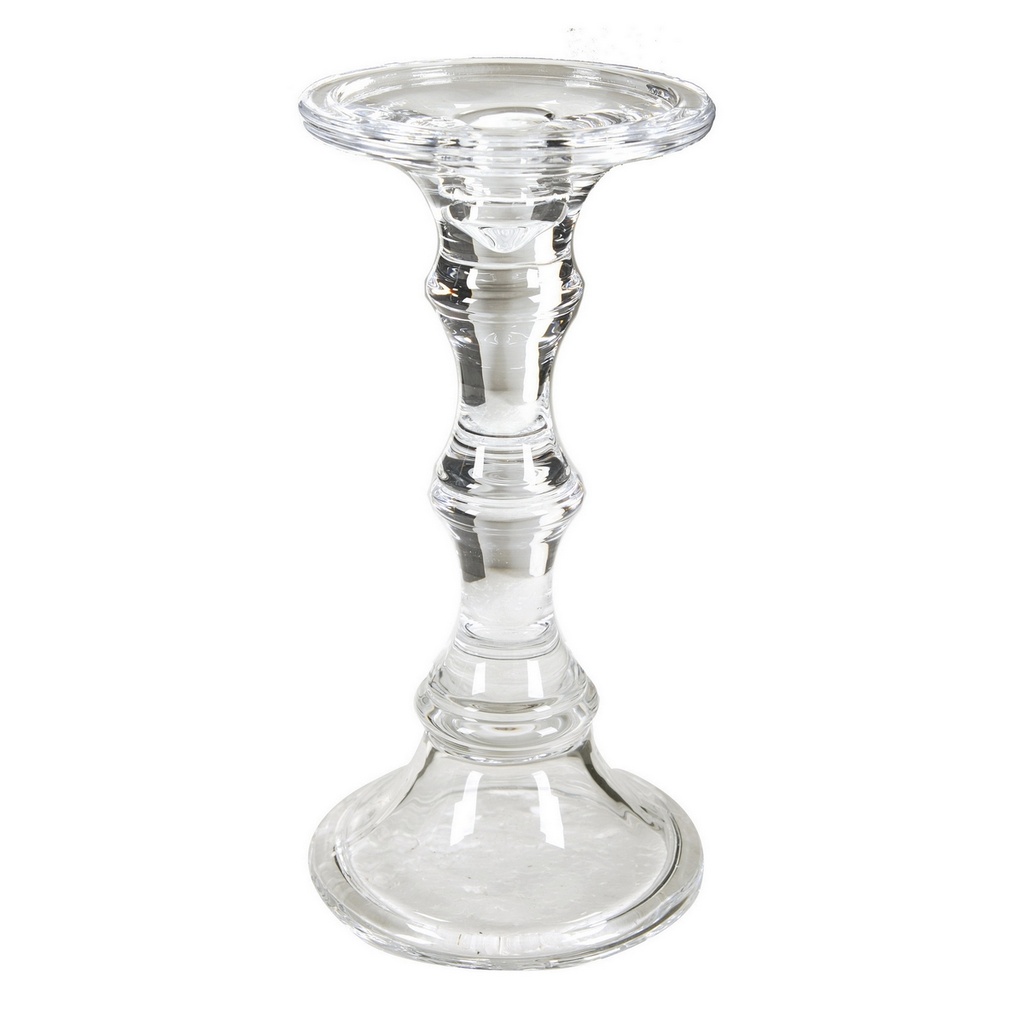 GLASS CANDLE STICK
