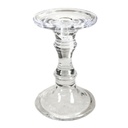 GLASS CANDLE STICK