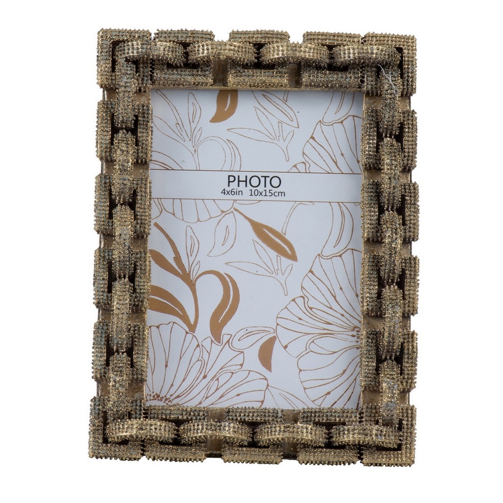GOLD PHOTO FRAME 4X6