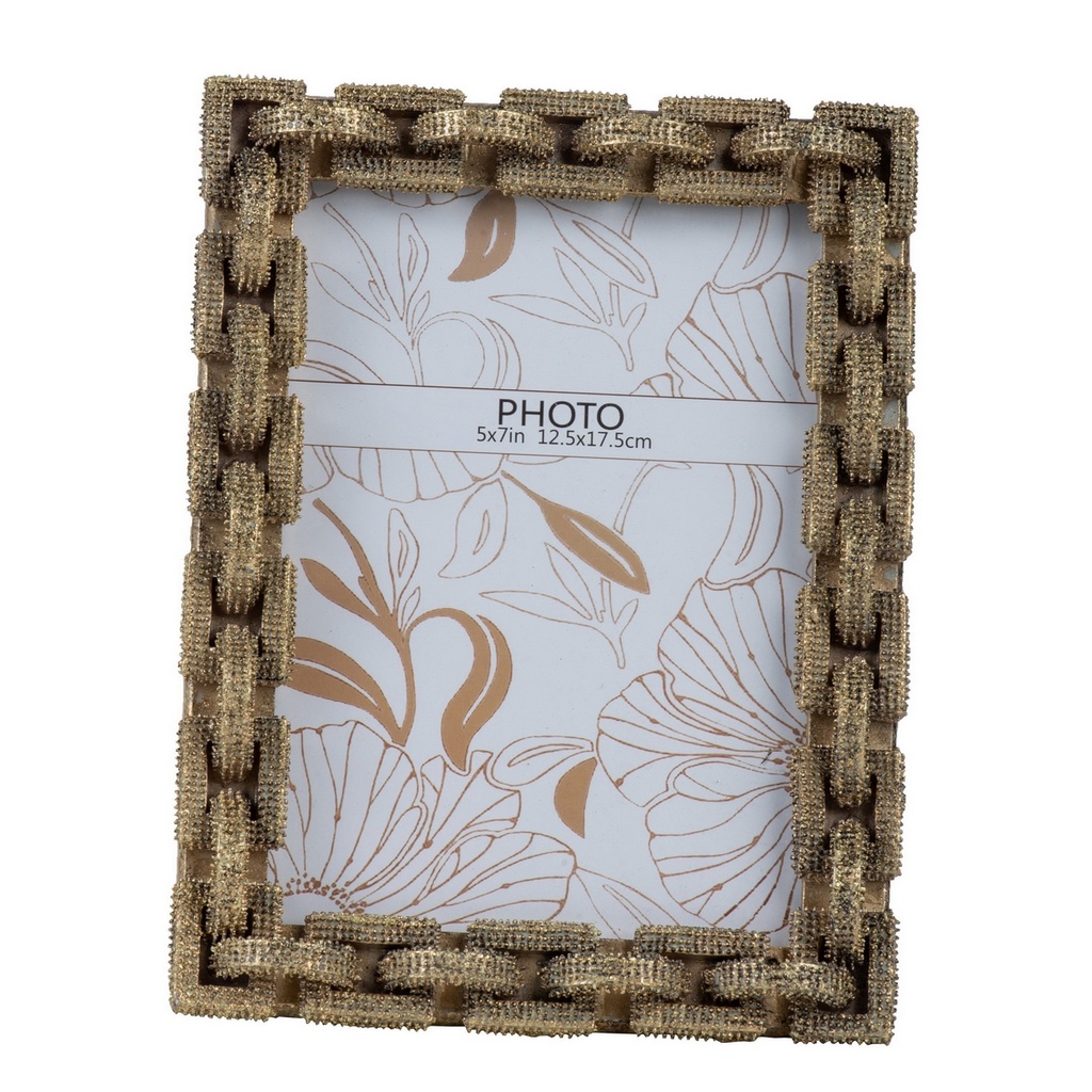 GOLD PHOTO FRAME 5X7