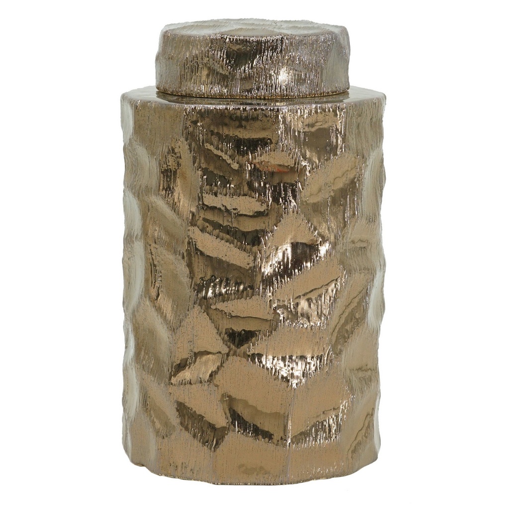 CERAMIC COPPER VASE