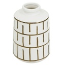 CERAMIC WHITE VASE