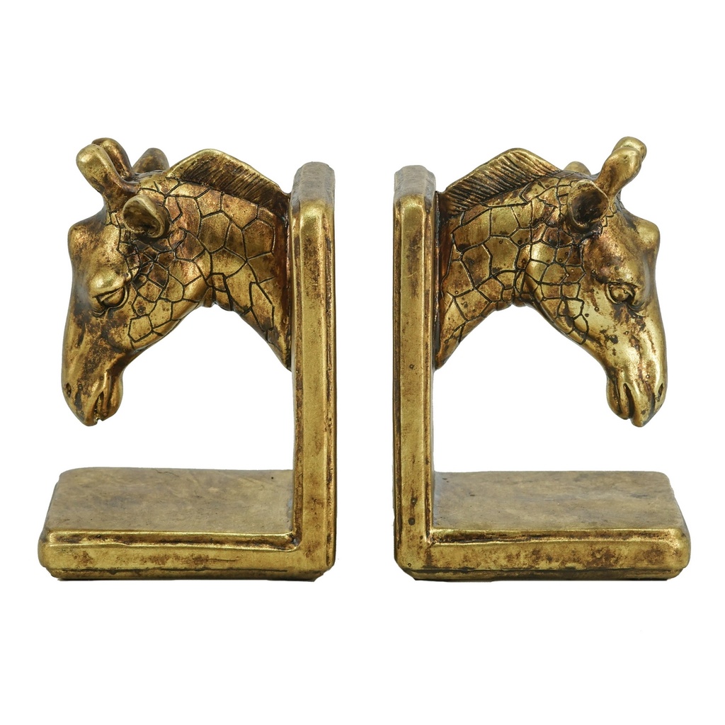 GIRAFFE BOOKENDS S/2