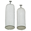WIRE CLOCHE S/2