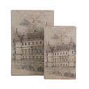S/2 BOOK BOX