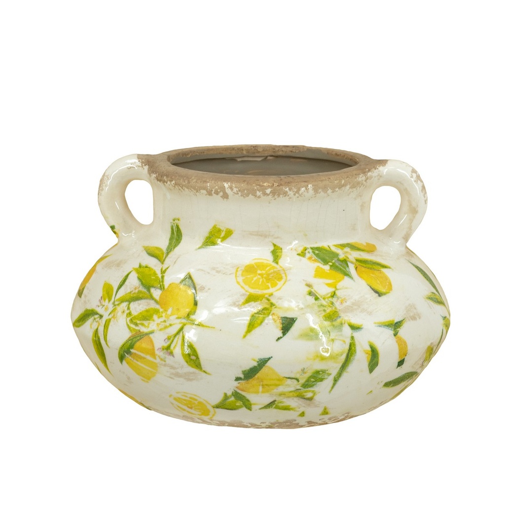 LEMON & LEAVES PLANTER