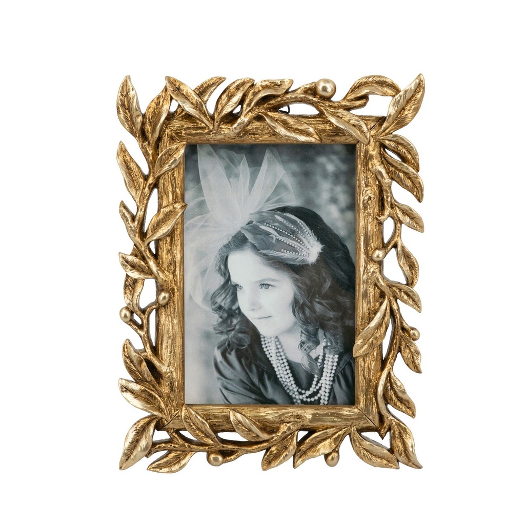 GOLD 4x6 PHOTO FRAME