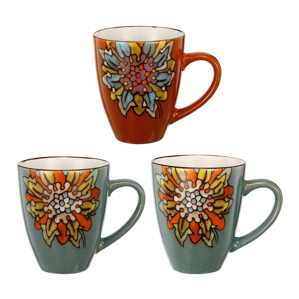 BLOSSOM MUGS - Set of 6