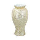 CAPIZ VASE - GOLD