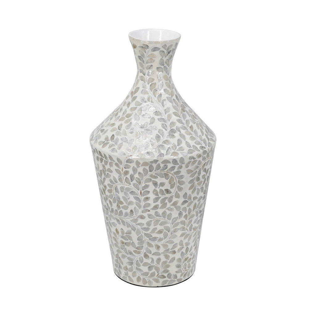 CAPIZ VASE - GOLD