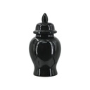 BLACK GINGER JAR - SMALL