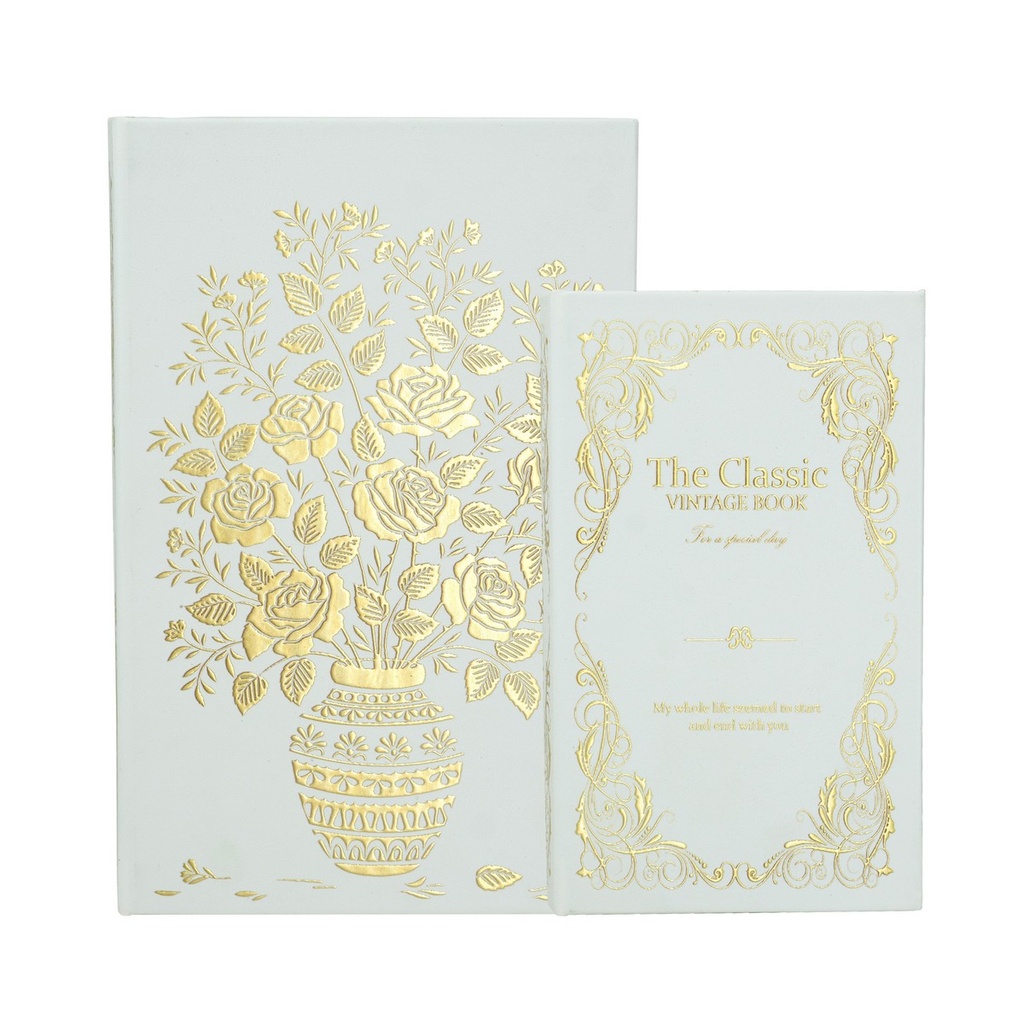 WHITE BOOK BOX S/2