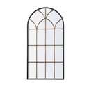 ANTIQUED WALL MIRROR
