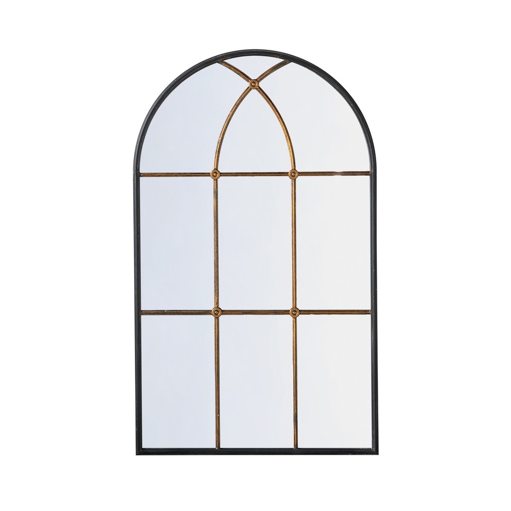 ANTIQUED WALL MIRROR