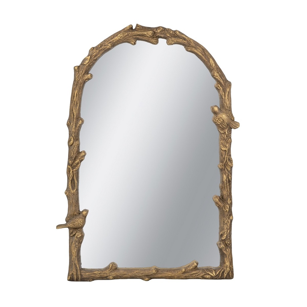 GOLD WALL MIRROR